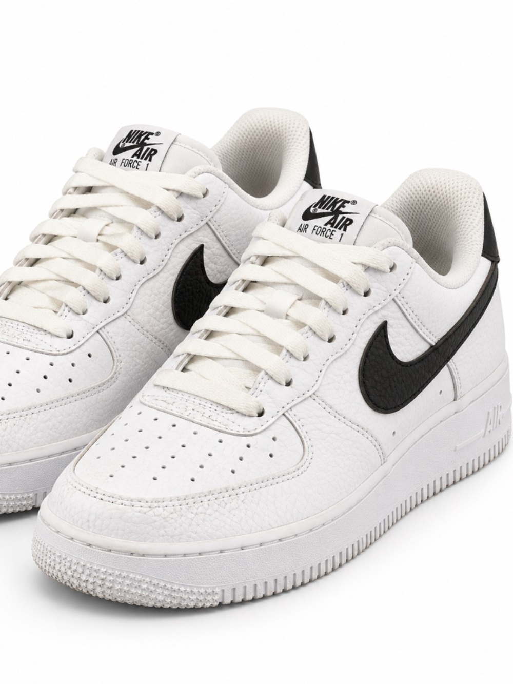Nike Air Force 1 ’07 – White/Black – Excellent Condition